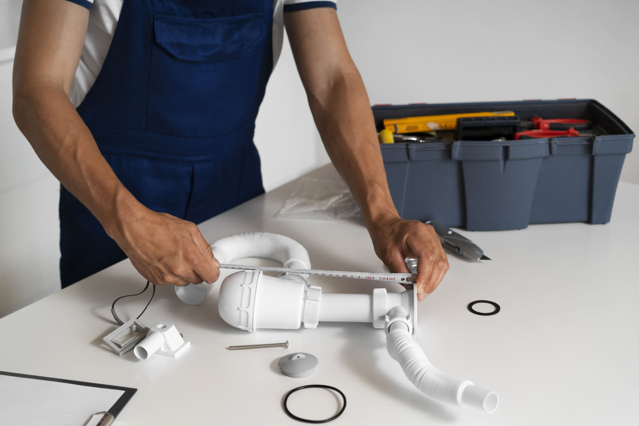 Plumbing Tools Background in La Rosita